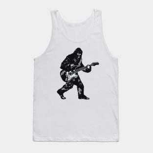 guitar bigfoot Tank Top